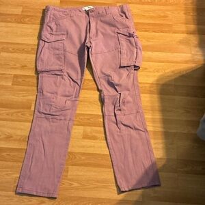 Fashion Nova Purple Cargo Pants